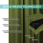 NICETOWN 100% Blackout Short Curtains - Image 6