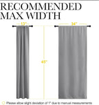 NICETOWN Short Room Darkening Curtains - Image 7