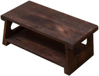 Japanese Tatami Coffee Table, Solid Wood Low Table by Unknown