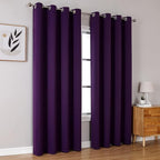 ChrisDowa Blackout Curtains for Bedroom and Living Room 80 Inches Long | 2 - Image 6