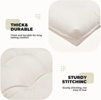 DANGHOOGY Wicker Chair Cushions, Waterproof Outdoor Loveseat Cushions - Image 5