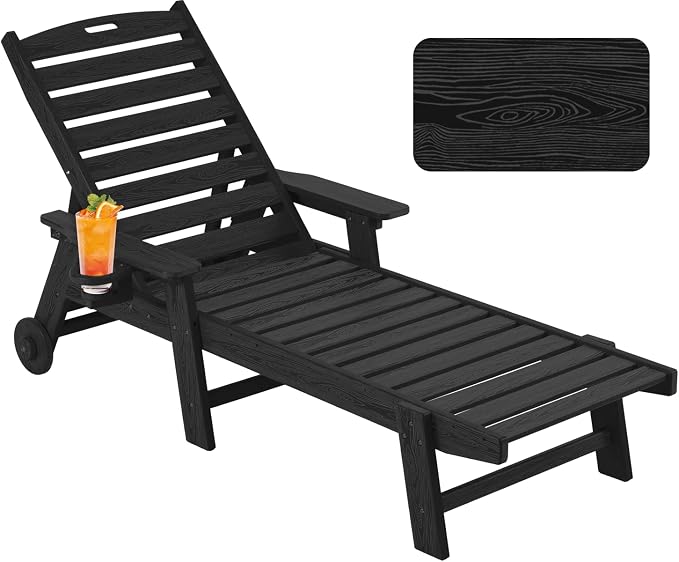 Patio Chaise Lounge Chair Outdoor by Serique