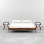 Bme Dinkee King Size Bed Frame, 15 Inch High Platform, Modern Minimalist Style - Image 5