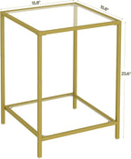 HOMSHO Side Tables Set of 2, End Table - Image 8