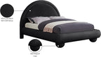 Meridian Furniture MadridBlack-K Madrid Collection Art Deco King Bed - Image 8