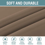 H.VERSAILTEX Blackout Patio Curtains 100 x 90 Inches - Image 4