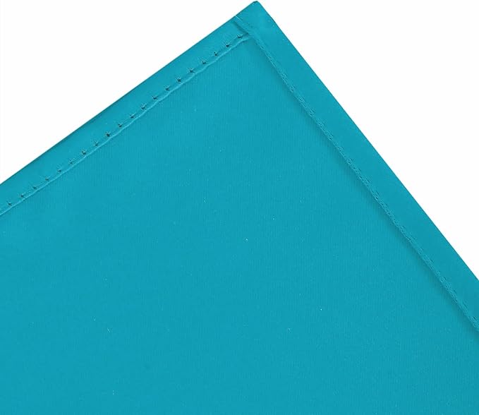 Blackout Curtains 52 x 90 Inch Long Teal Curtains Set of 2 Panels Room - Image 7
