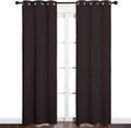 NICETOWN Thermal Curtains 84" Long, Energy Smart Thermal Insulated Solid by NICETOWN