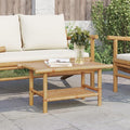 Natural Bamboo Coffee Table by Unknown