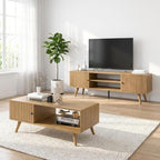 Manora Mid Century Modern Coffee Table - Image 6
