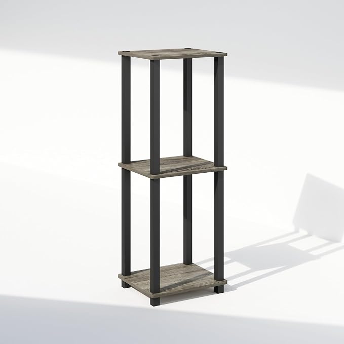 Furinno Simplistic Night Stand Set of 2, 2-Tier Small Nightstand - Image 7