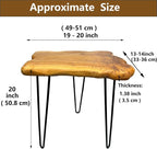 Natural Edge End Table, Live Edge Side Table - Image 2