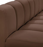 Meridian Furniture 101Brown-S2A Arc Collection Modern | Contemporary Modular - Image 10