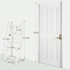 Honest Blanket Ladders for The Living Room, 5-Tier Blanket Holder, Wall-Leaning - Image 3