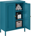 Bevivog Bathroom Floor Storage Cabinet, Metal Storage Sideboard by BevivogStylishCabinetsOrganizeYourSpace