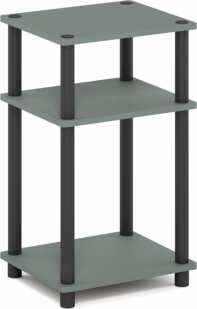 Furinno JUST Side Table, 3-Tier End Table, Open Shelves Night Stand, Bedside - Image 8