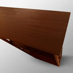Montego 5-Shelf Bookcase-Walnut - Image 6