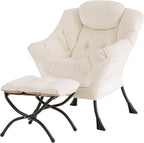 Tiita Modern Large Accent Lounge Lazy Chair, Leisure Sofa Reading Armchair by TiitaHome