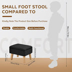 Storage Ottoman, Small Foot Stool Ottoman - Image 2