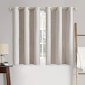 MIULEE 100% Blackout Linen Curtains by MIULEE