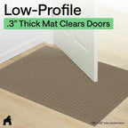 GORILLA GRIP® Ultra Absorbent Front Door Mat Outside Entrance, Traps Dirt and - Image 8