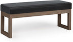 SIMPLIHOME Milltown Large Ottoman Bench by SimpliHome