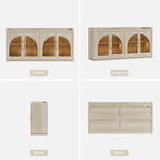 SICOTAS Sideboard Buffet Cabinet - Image 9