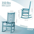 Oversized Rocking Chair, Outdoor Rocking Chair - Image 3
