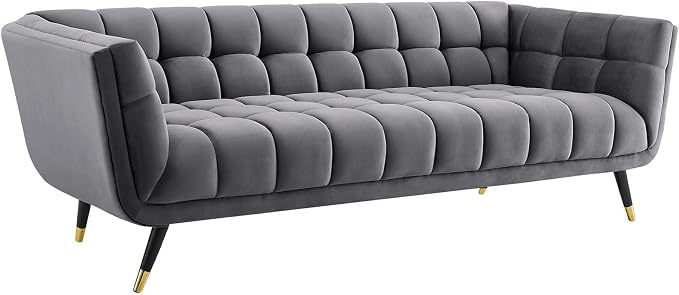 Modway Adept Contemporary Mid-Century Modern Performance Velvet Upholstered - Image 3