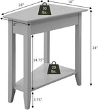 Convenience Concepts American Heritage Wedge End Table 24" - Image 3