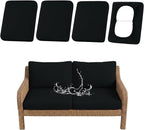 Waterproof Outdoor Cushion Covers, Stretch Patio Slipcovers | UV Resistant by hyha