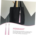 4pcs Ancient Handmade Tassel Pendant Hanging Tassel Ornament Korean Style - Image 3