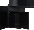 Modern Gaming Loft Bed with Built-in Desk, LED Lighting & Charging Hub –Twin - Image 9
