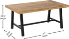 Flash Furniture Rafe Commercial Grade Acacia Wood Dining Table - Image 3