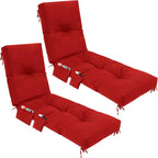 Kigley Outdoor Chaise Lounge Cushions by Kigley