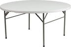 Flash Furniture Scarborough 5' Round Plastic Folding Table by FlashFurniture