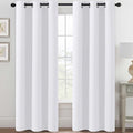 H.VERSAILTEX White Curtains for Bedroom Thermal Insulated Room Darkening Living by HVERSAILTEX