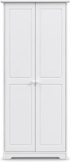 From the Tree Furniture Solid Pine Pantry Cabinet — 72" Tall White Kitchen - Image 2