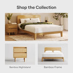 Nectar Bamboo Platform Bed Frame & Headboard - Image 8