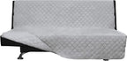 Easy-Going Reversible Couch Cover, Large Futon Sofa, Light Gray/Light Gray | by Easy-Going