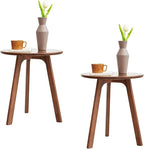 100% Solid Small Side Table by Bamskov