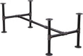 16'' x 43'' Industrial Pipe Table Leg Set by NIUBIDINDUSTRIALFURNITUR
