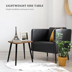 FORAOFUR Side Table, Rectangular Wooden Small End Table, Small Accent Table - Image 5