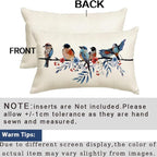 RABUSOFA 4th of July Memorial Day Patriotic Lumbar Throw Pillow Cover, 12x20 - Image 8