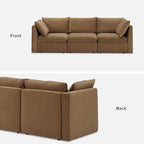 mopio Oversized Modular Sectional Sofa - Image 9