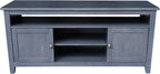 IC INTERNATIONAL CONCEPTS Solid Wood Entertainment/TV Stand - Image 2