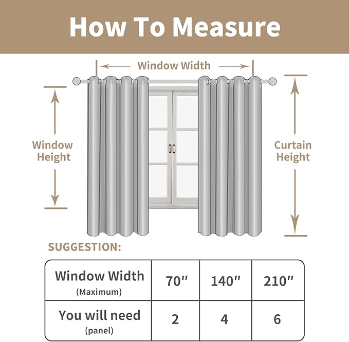 102 inch Natural Linen Curtains - Image 7
