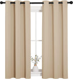 NICETOWN Room Darkening Draperies Window Curtain Panels, Thermal Insulated by NICETOWN