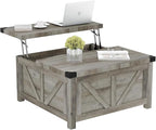 jimeimen Farmhouse Lift Top Coffee Table - Image 8
