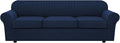4 Piece Stretch Sofa Covers for 3 Cushion Couch Covers Furniture Slipcovers for by HVERSAILTEX